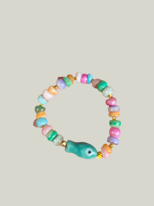 Aqua Fish Bracelet