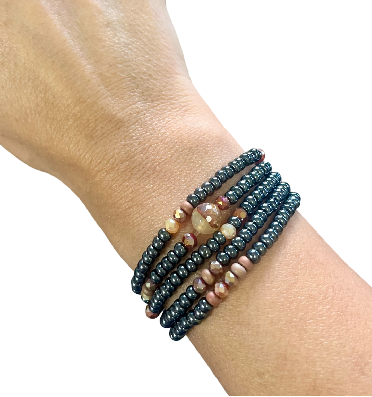 Greisha Multi Wrap Seed Bead Bracelet